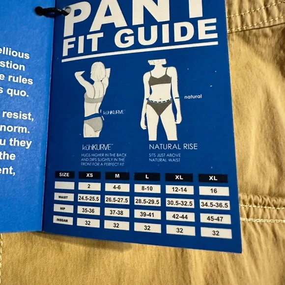 Kuhl Kontra Roll Up Light-weight Hiking Pants -Size 12 - Picture 8 of 15